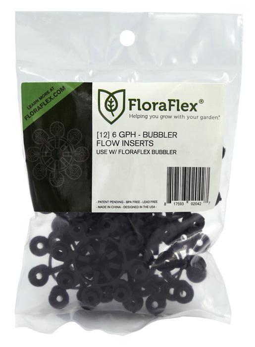 FloraFlex Bubbler Flow Insert, 6 GPH - Pack of 12