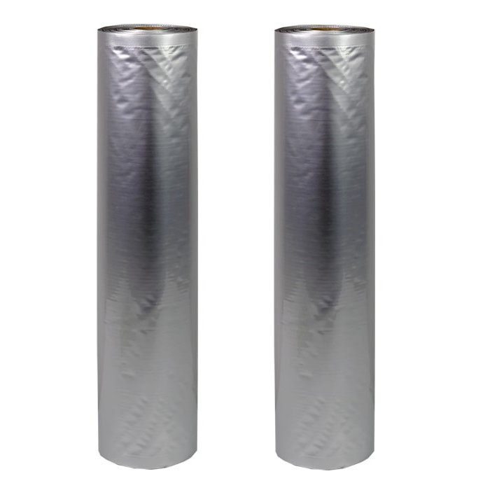 NatureVAC Vacuum Seal Roll, Aluminum Mylar, 15 in. x 19.5 ft. - Pack of 2