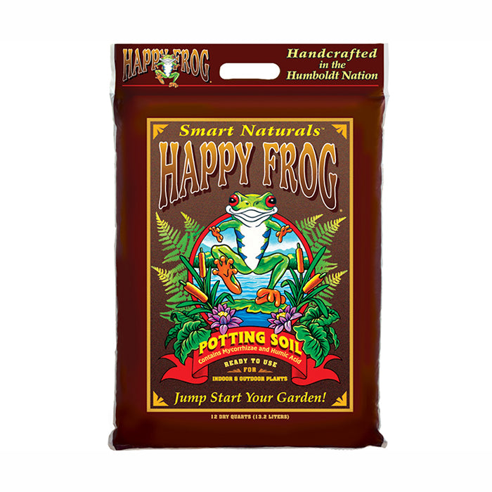 Fox Farm Happy Frog Potting Soil, 12 Dry Quarts (0.46 cu. ft.)