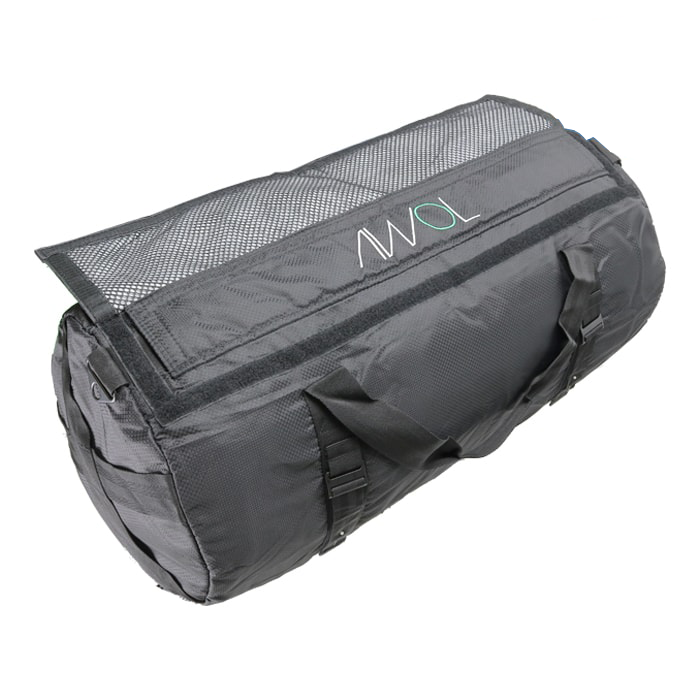 AWOL Odor Proof Daily Ripstop Duffle Bag, Black - X-Large