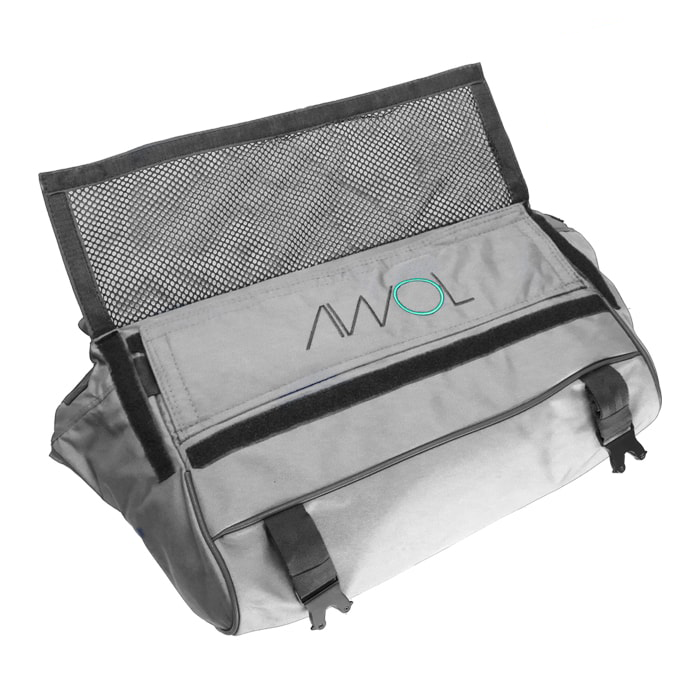 AWOL Odor Proof Daily Messenger Bag, Gray