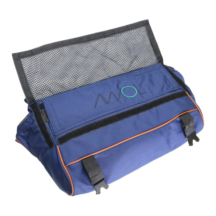AWOL Odor Proof Daily Messenger Bag, Blue