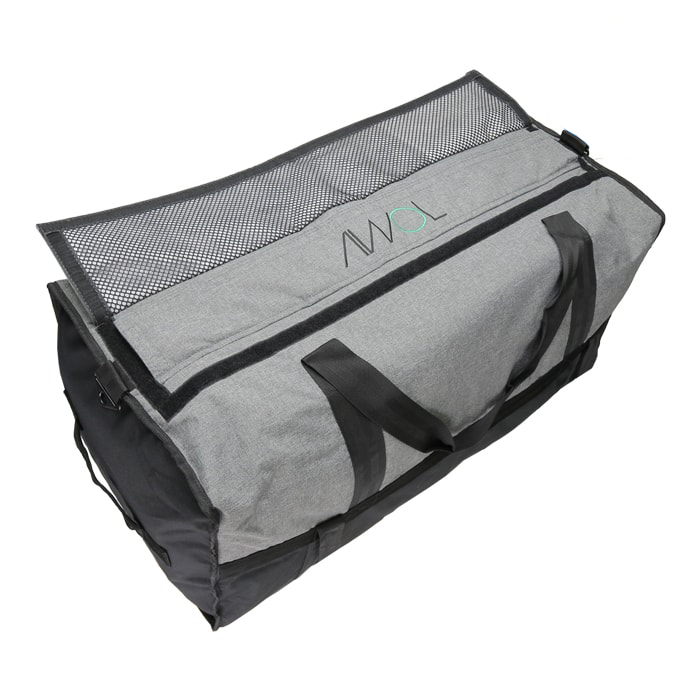 AWOL Odor Proof Daily Square Bag, Gray - 2X-Large