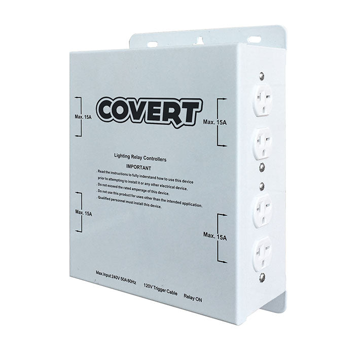 Covert 8 Light Relay Controller, 120/240 Volt