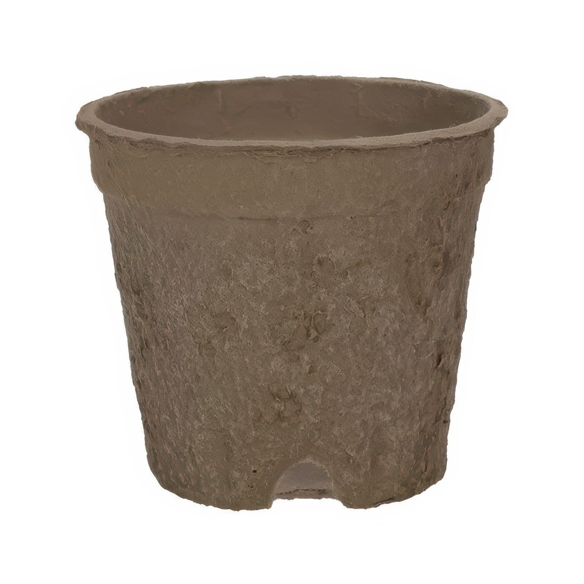 molded fiber plant pots EcoGrow 3.50" Standard Molded Fiber Round Pot (720 per case)