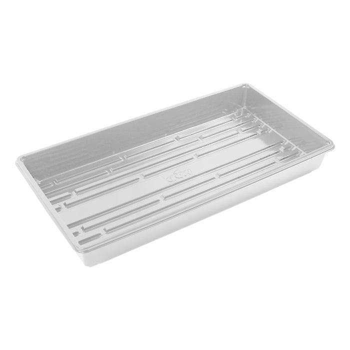 DL Wholesale EXTREME Propagation Tray without Drain Holes, White, 10 Inch x 20 Inch