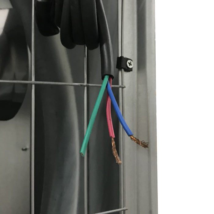 Grow1 Belt Driven Greenhouse Fan With Shutter, 24" - 3,352 CFM