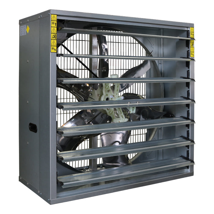 Grow1 Belt Driven 1 HP Greenhouse Fan With Shutter, 40" - 19,117 CFM - Pallet of 3