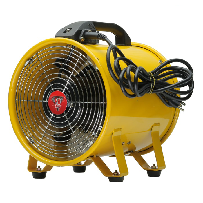 DL Wholesale 10 in. F5 Portable Ventilation Axial Fan - 1517 CFM