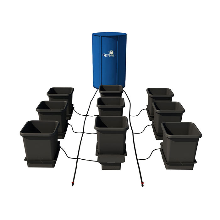 Autopot 9 Pot Watering System with 3.9 Gallon Pot, 25 Gallon FlexiTank
