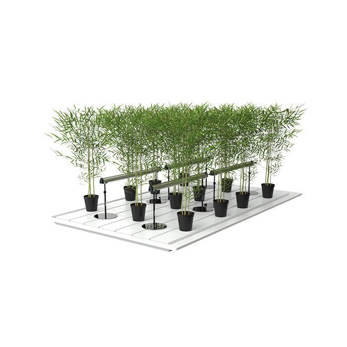 Grow Pros Solutions 8-Foot 250 Watt Under Canopy LED Grow Light Bar, Pack of 4