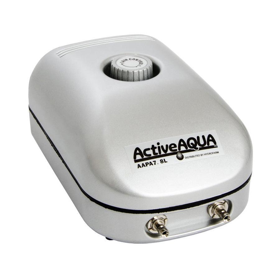 Active Aqua Air Pump with 2 outlets - 7.8 lt per minute