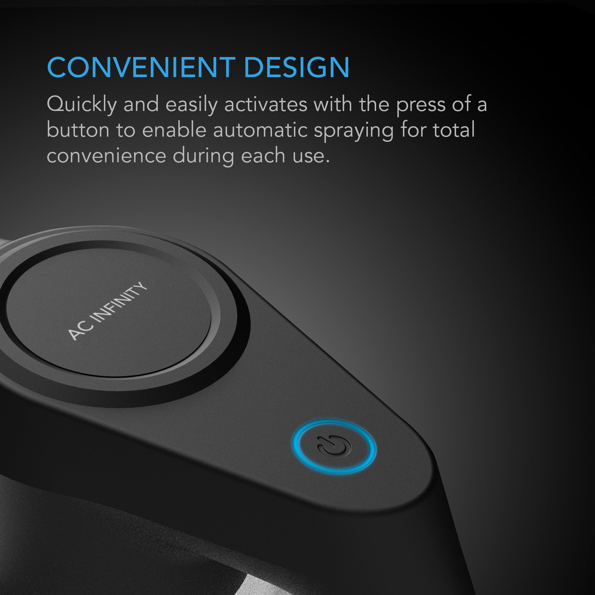 AC Infinity Automatic Water Sprayer, 2 Liter, White