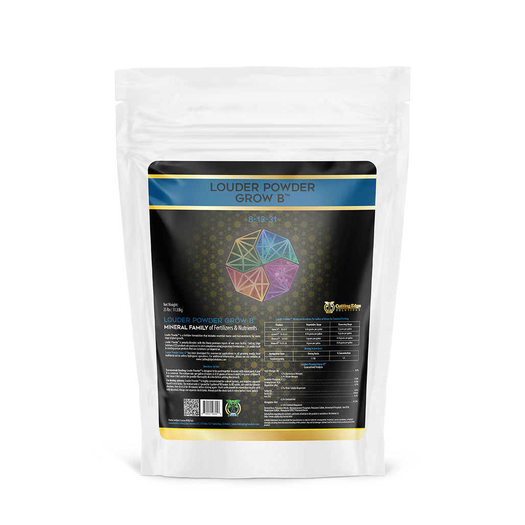 Cutting Edge Solutions Louder Powder Grow B 8-13-31