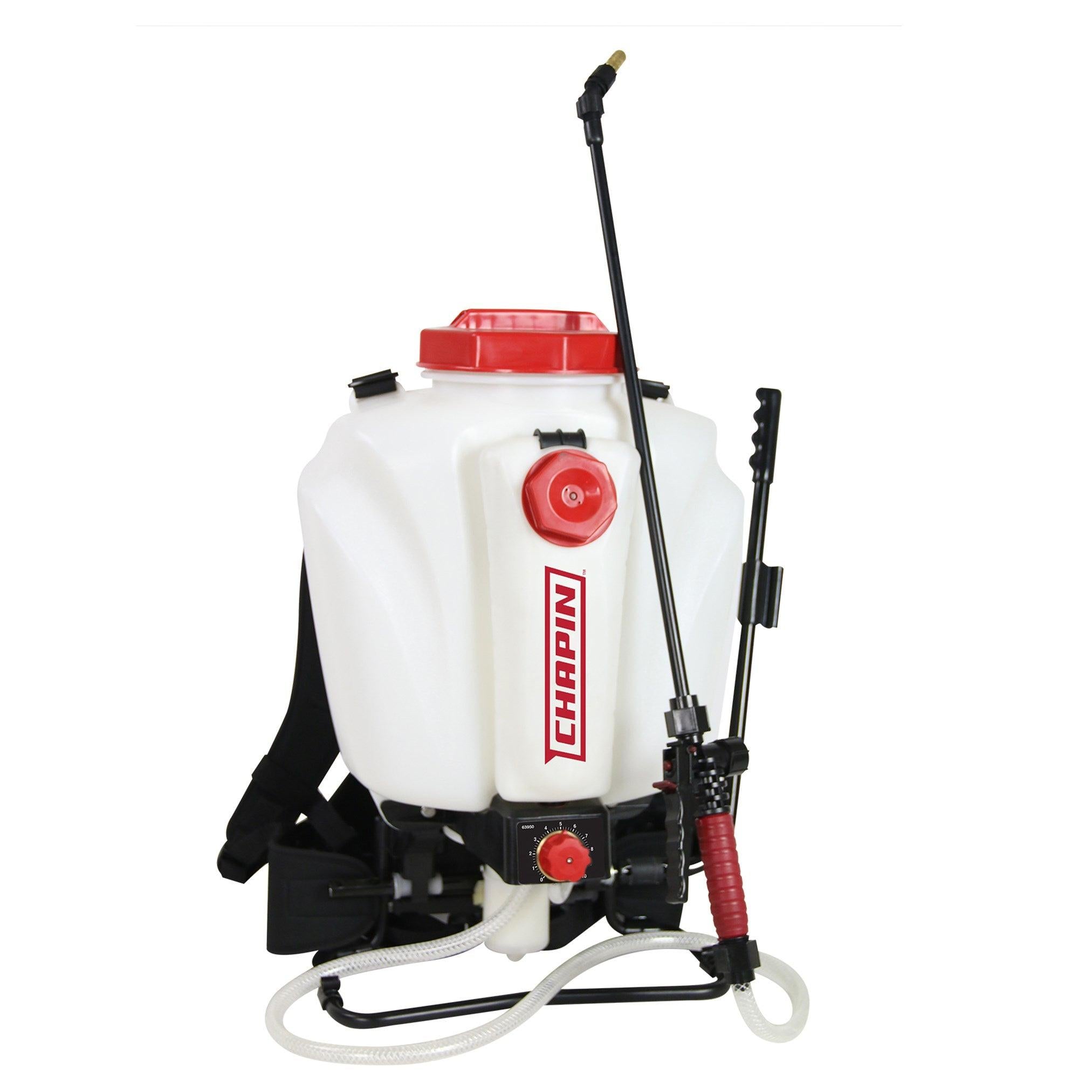 Chapin Mixes on Exit (M.O.E.) Backpack Sprayer, 4 Gallon.