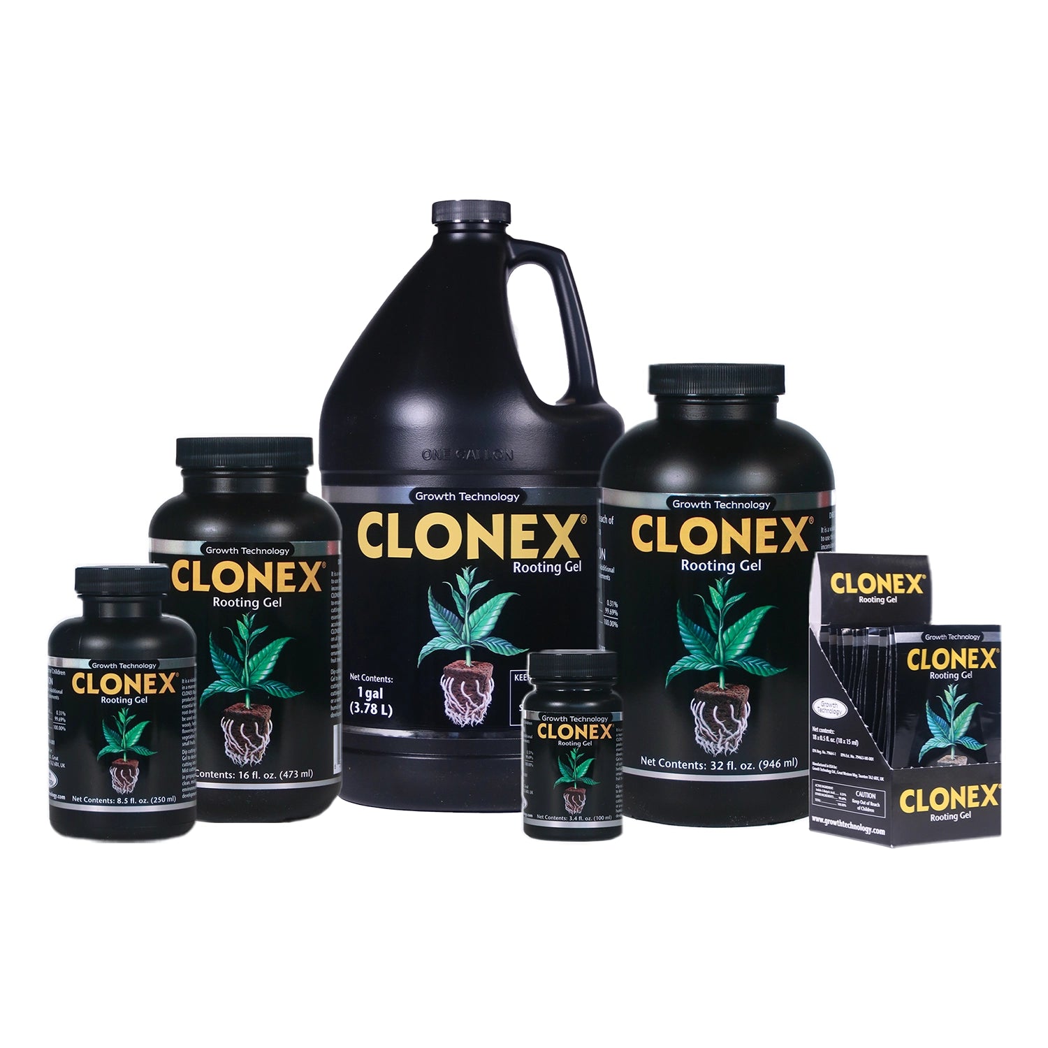 Clonex Rooting Gel for Plant Cuttings and Propagation