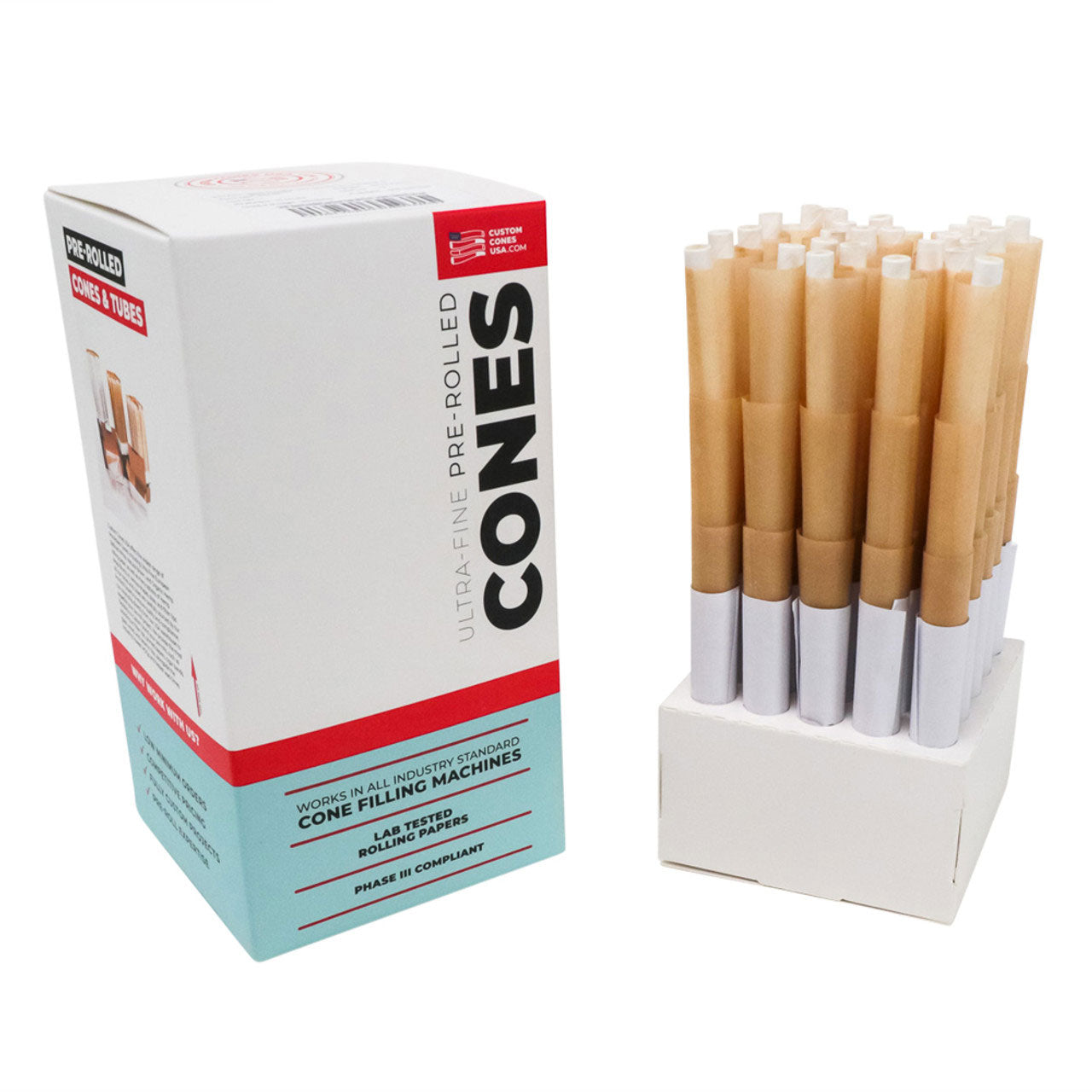 Custom Cones USA 109mm Pre-Rolled Cones