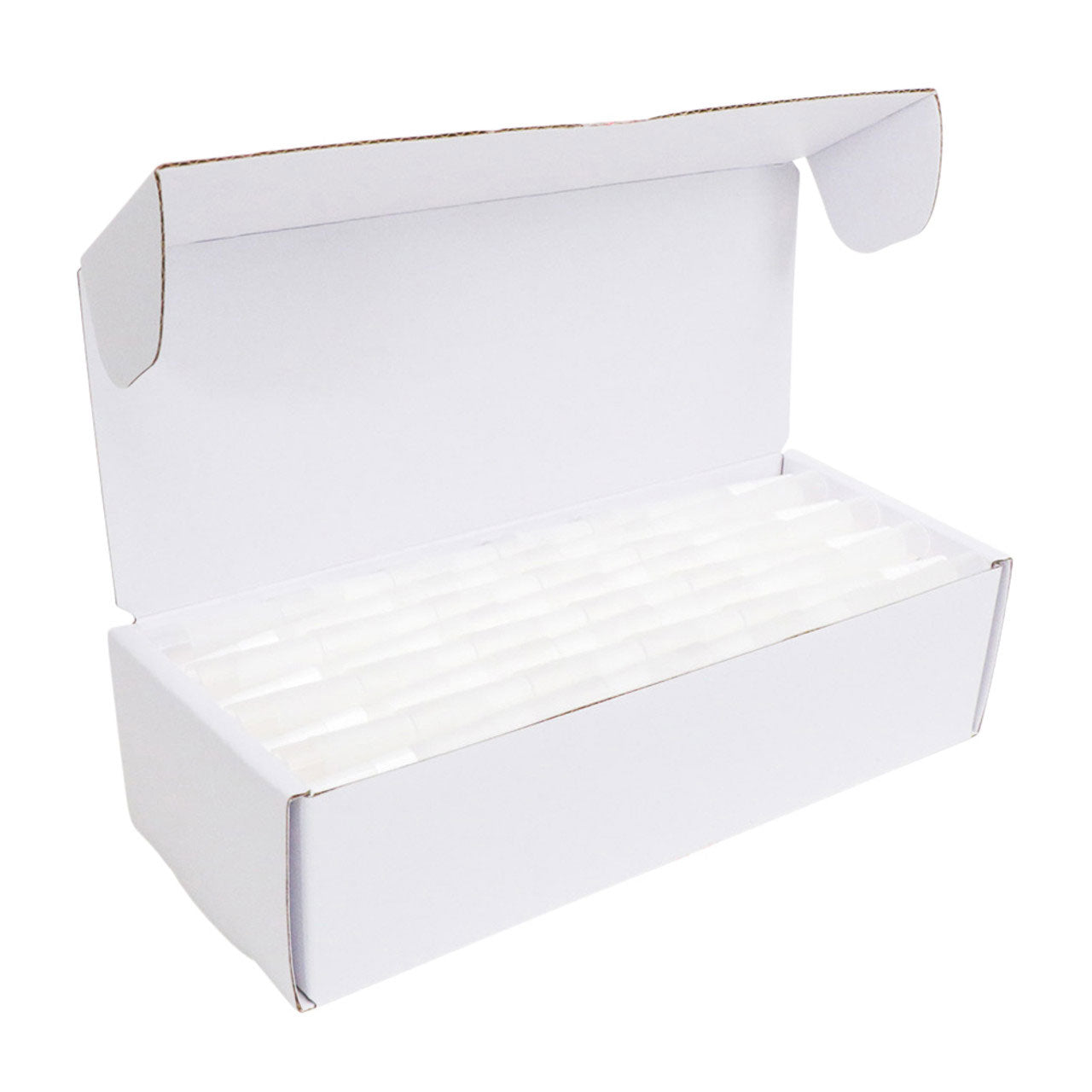 Custom Cones USA 70mm Pre-Rolled Cones, Refined White with White Ceramic Tip - Case of 200