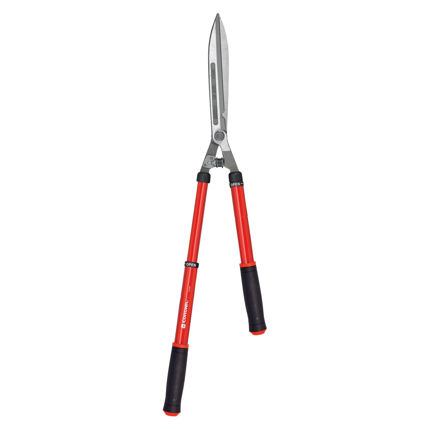 Corona ExtendableREACH Hedge Shears, 20" Steel Handles with 10" Blades