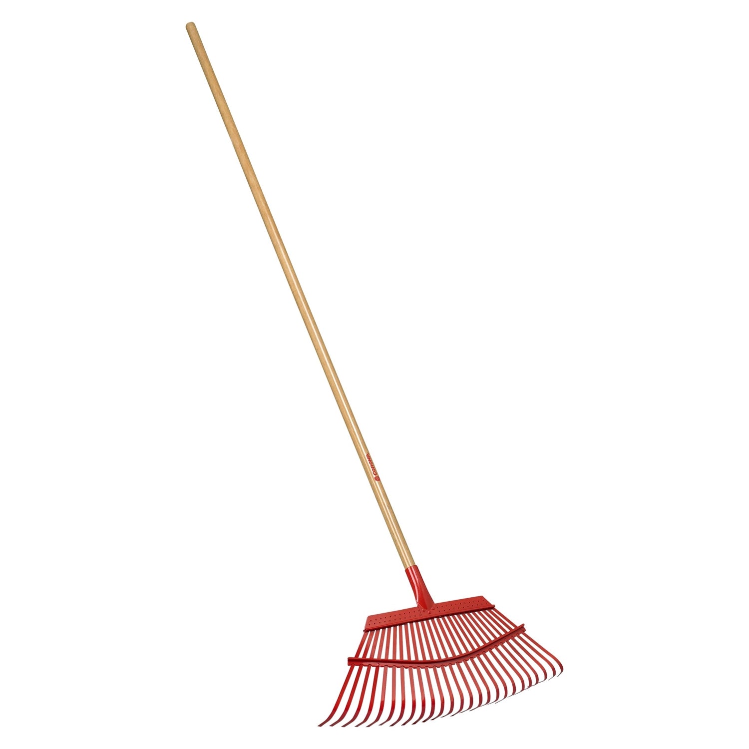 Corona Fixed Tine Leaf Rake, 54" Wood Handle with 19" Head