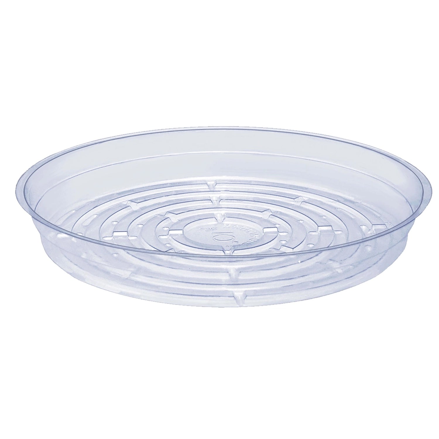 Curtis Wagner Plastics Clear Vinyl Plant Saucer