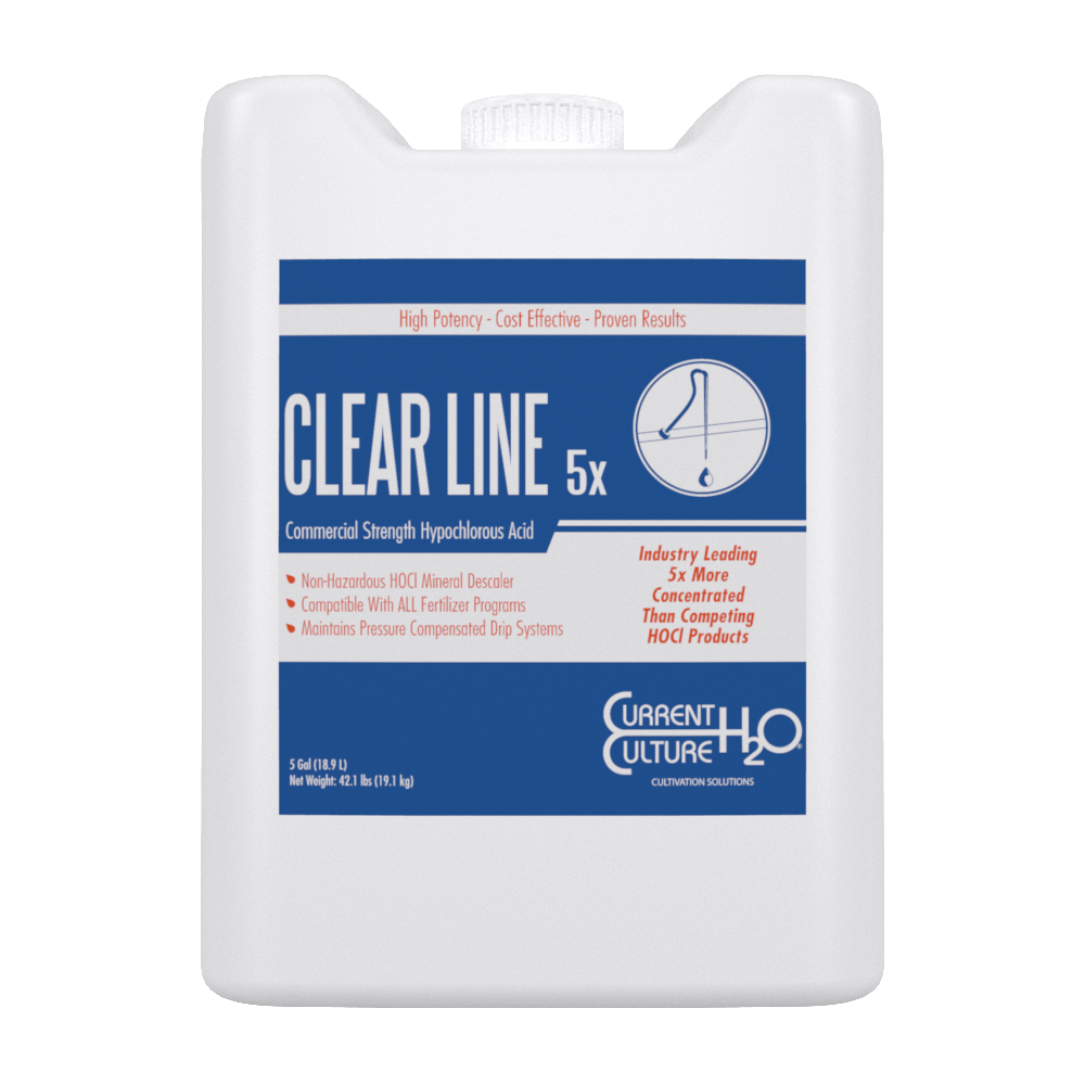 Clear Line 5x - Commercial Strength Hypochlorous Acid, 5 Gallon