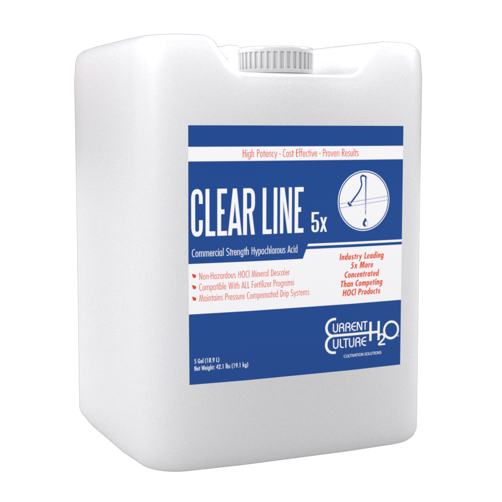 Clear Line 5x - Commercial Strength Hypochlorous Acid, 5 Gallon