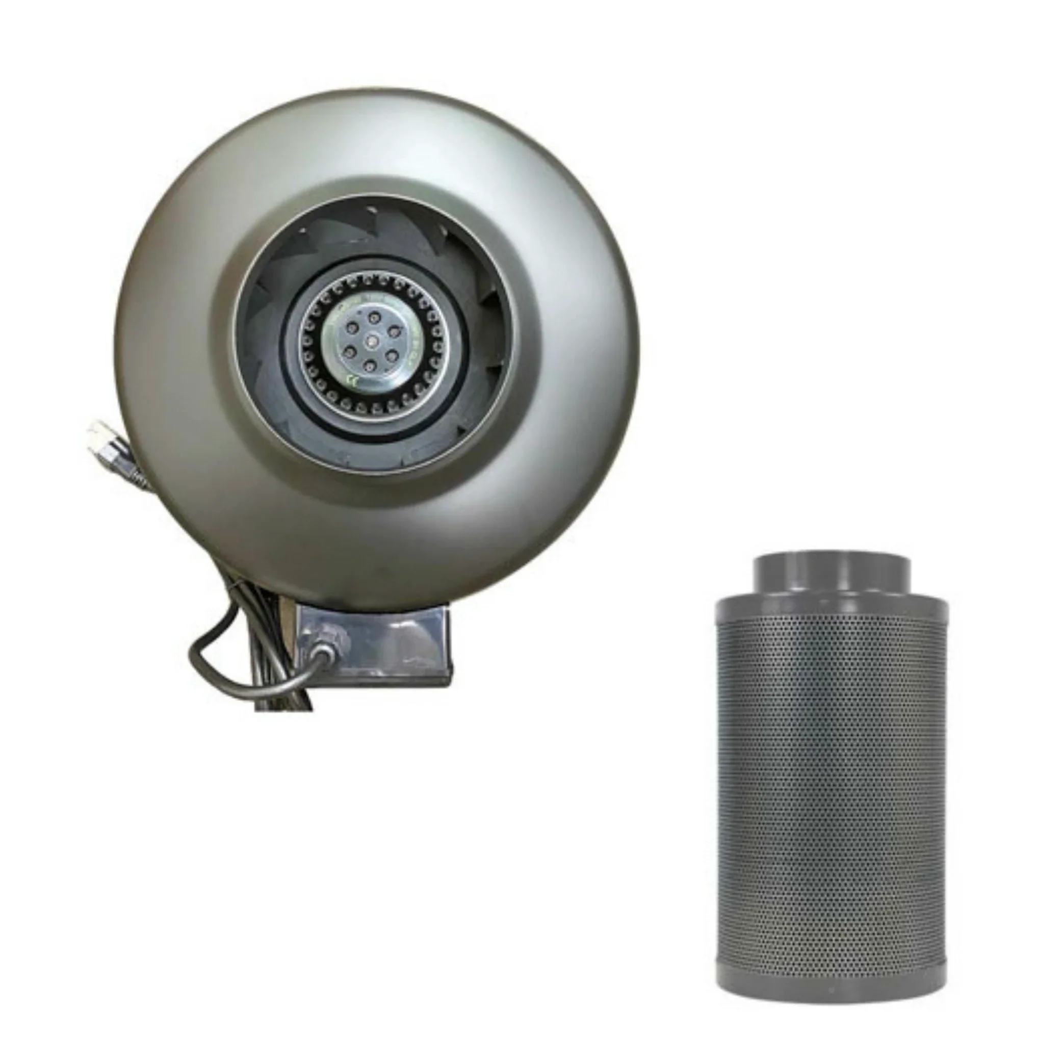 Common Culture Carbon Filter 6in x 16in + 6in Inline Duct Fan Combo.