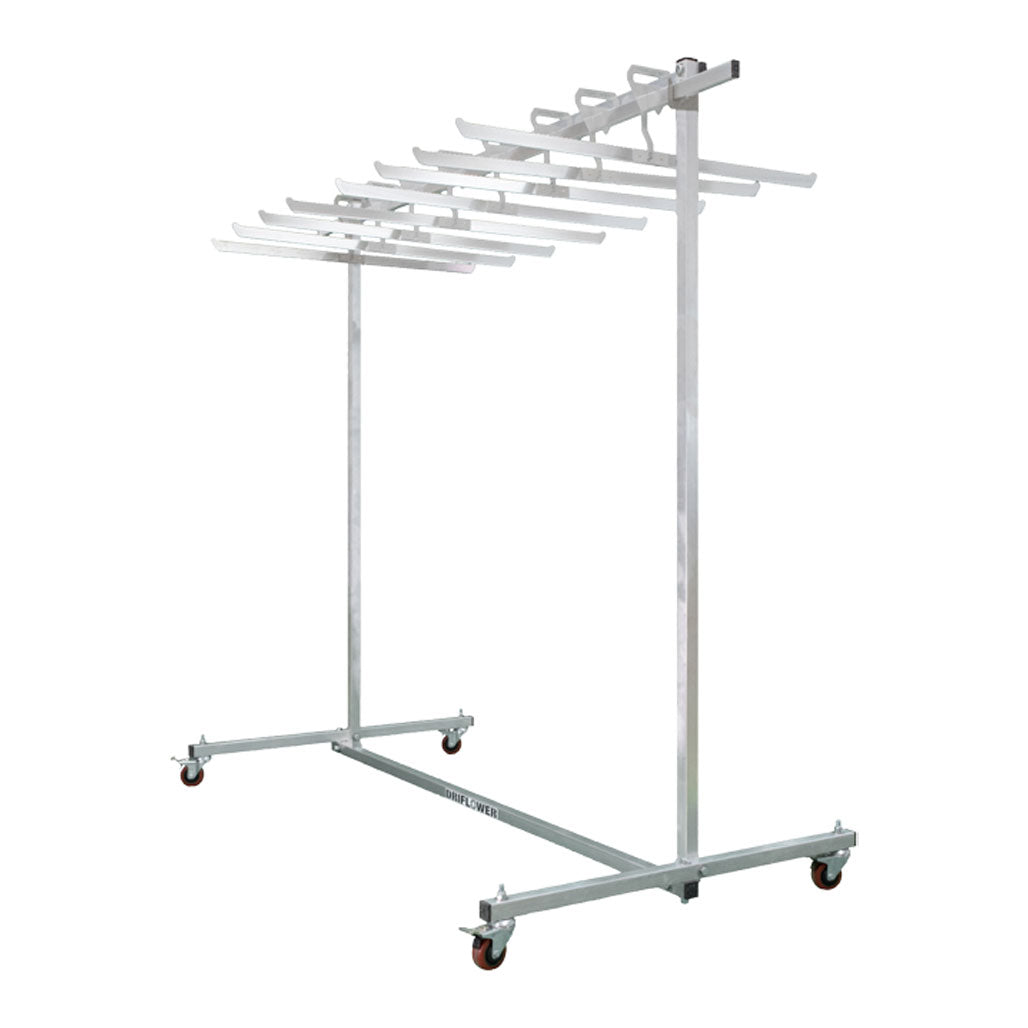 DriFlower Rolling Tall Boy Harvest Drying Rack System with 90" Stick