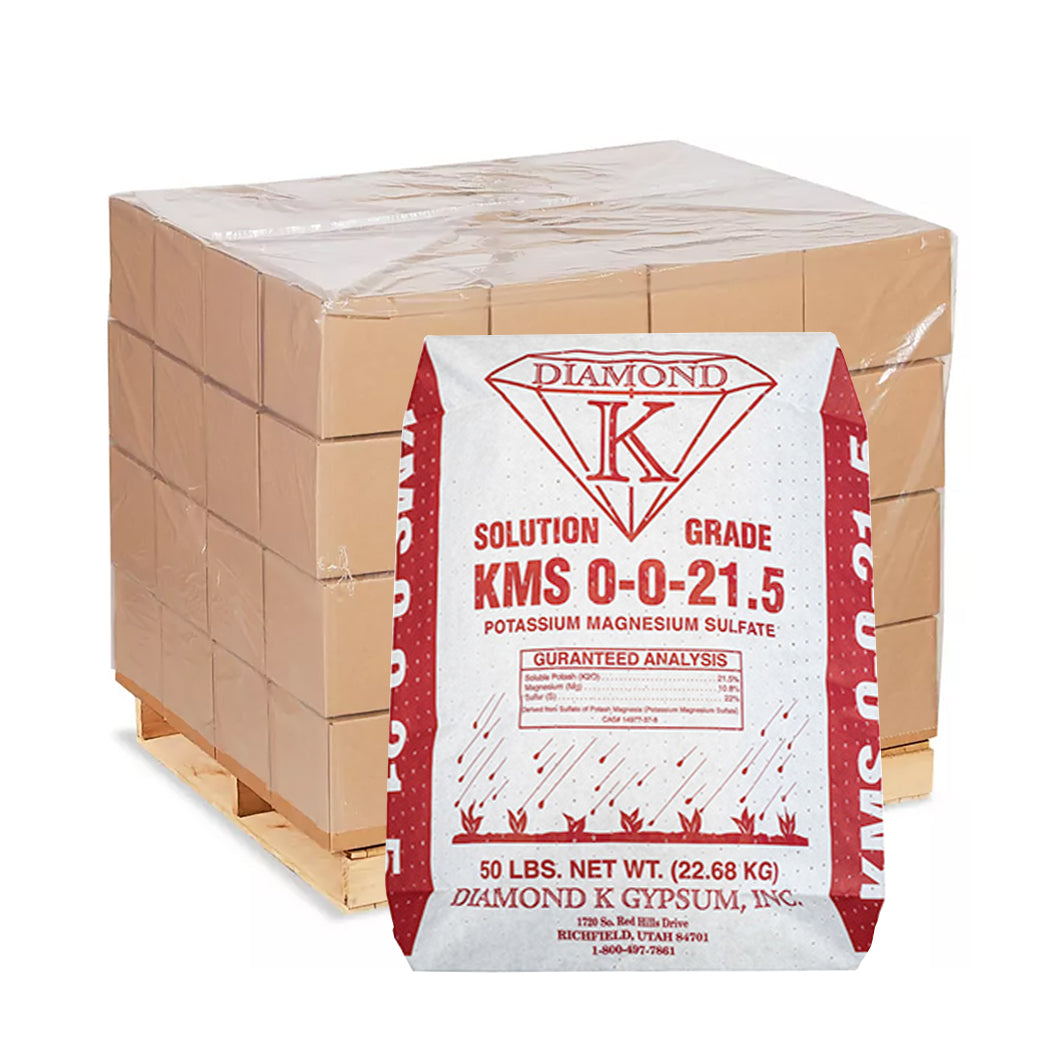 Diamond K KMS 0-0-21.5 Solution Grade Potassium, 50 lb. - Pallet of 30