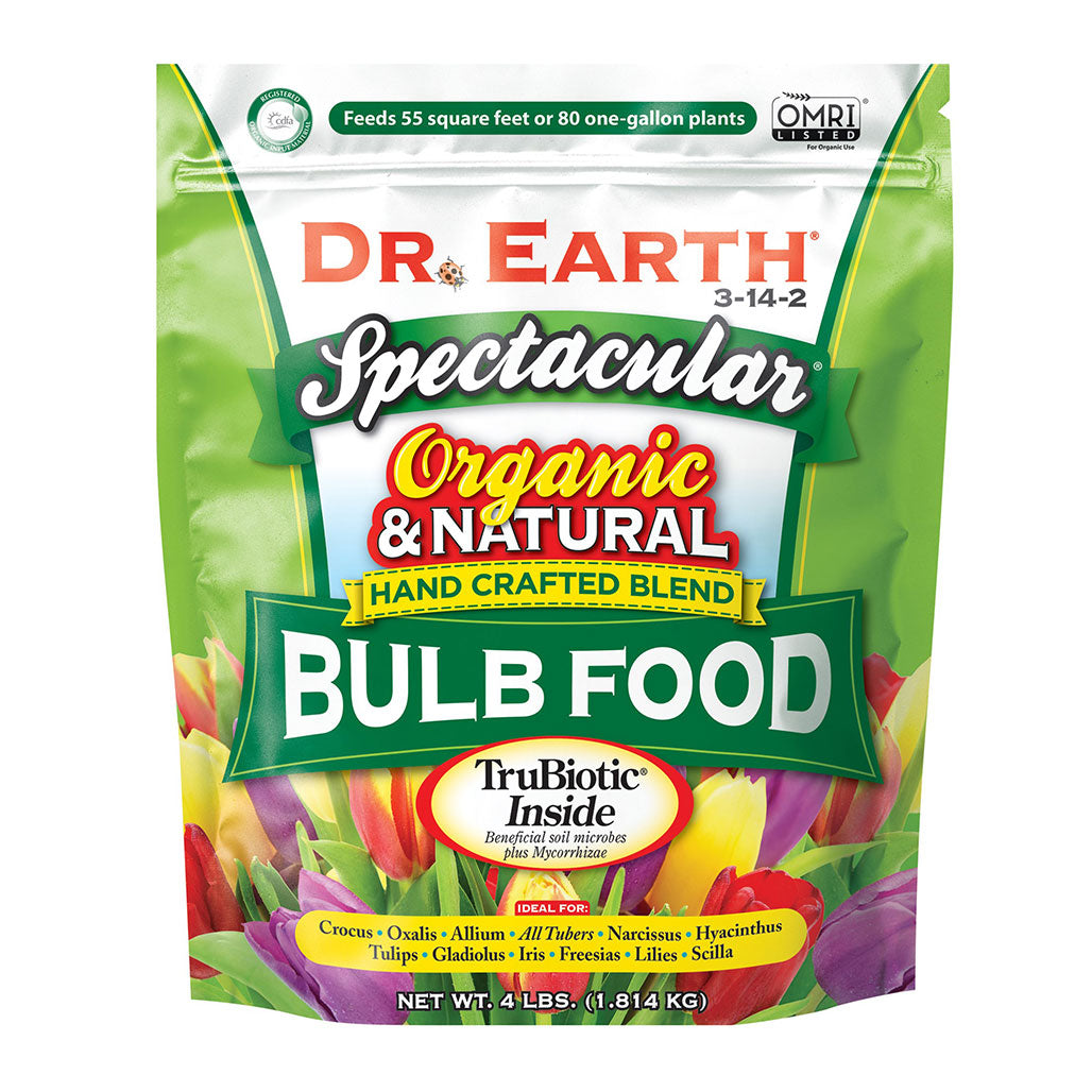 Dr. Earth Spectacular Bulb Food 3-14-2, 4 lbs. - Case of 4