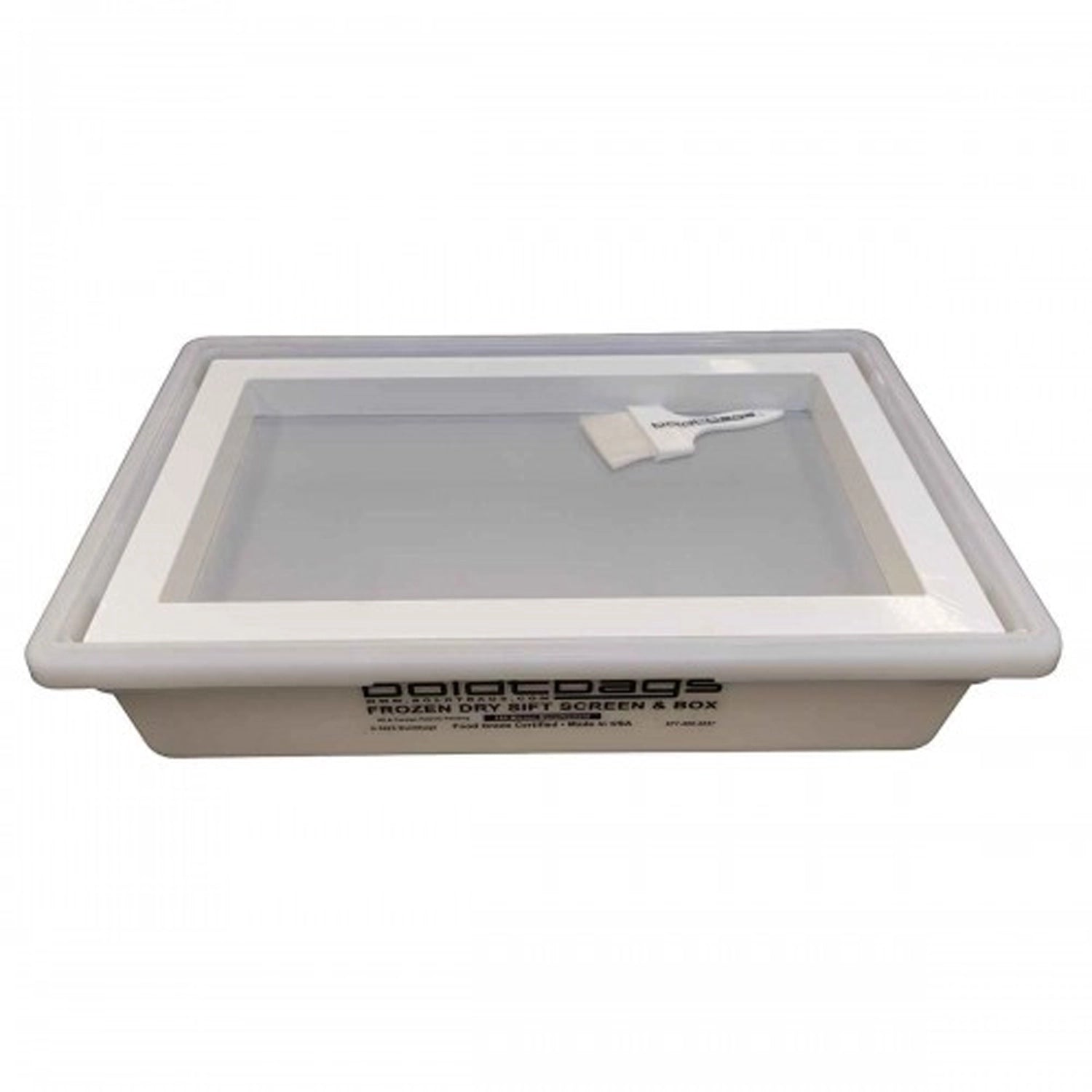 BoldtBags Frozen Dry Sift Keif Box with Brush