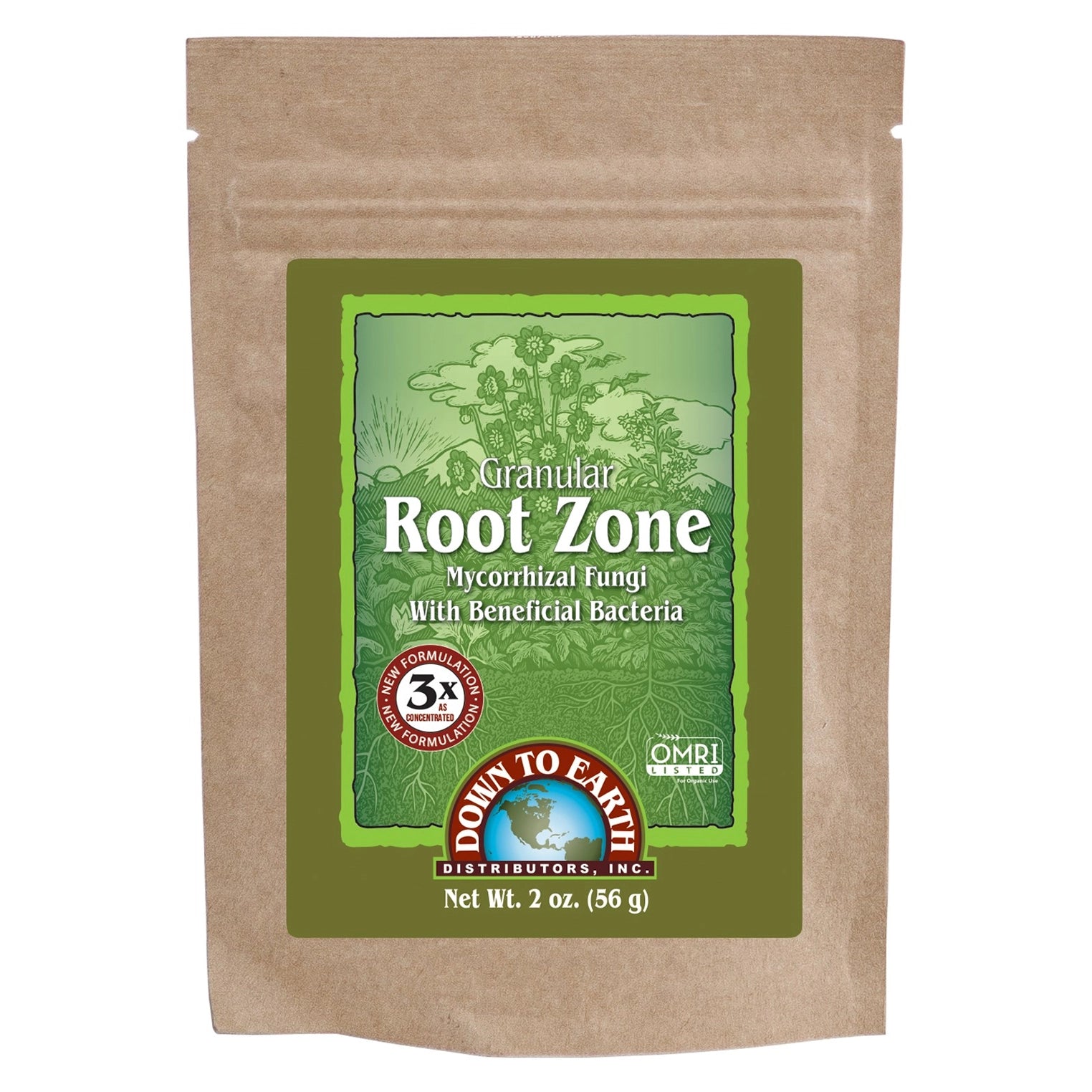 Down To Earth Granular Root Zone, 2 oz. - Case of 24.