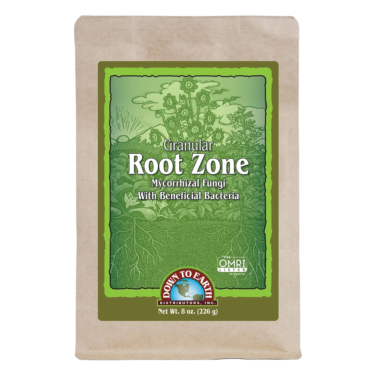 Down To Earth Granular Root Zone, 8 oz. - Case of 12.