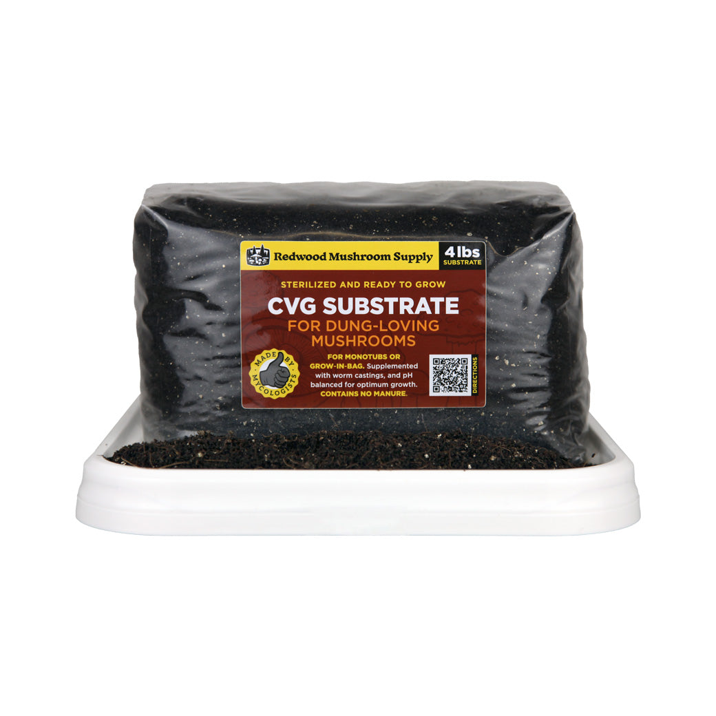 Redwood Mushroom Supply Sterilized CVG Mushroom Substrate