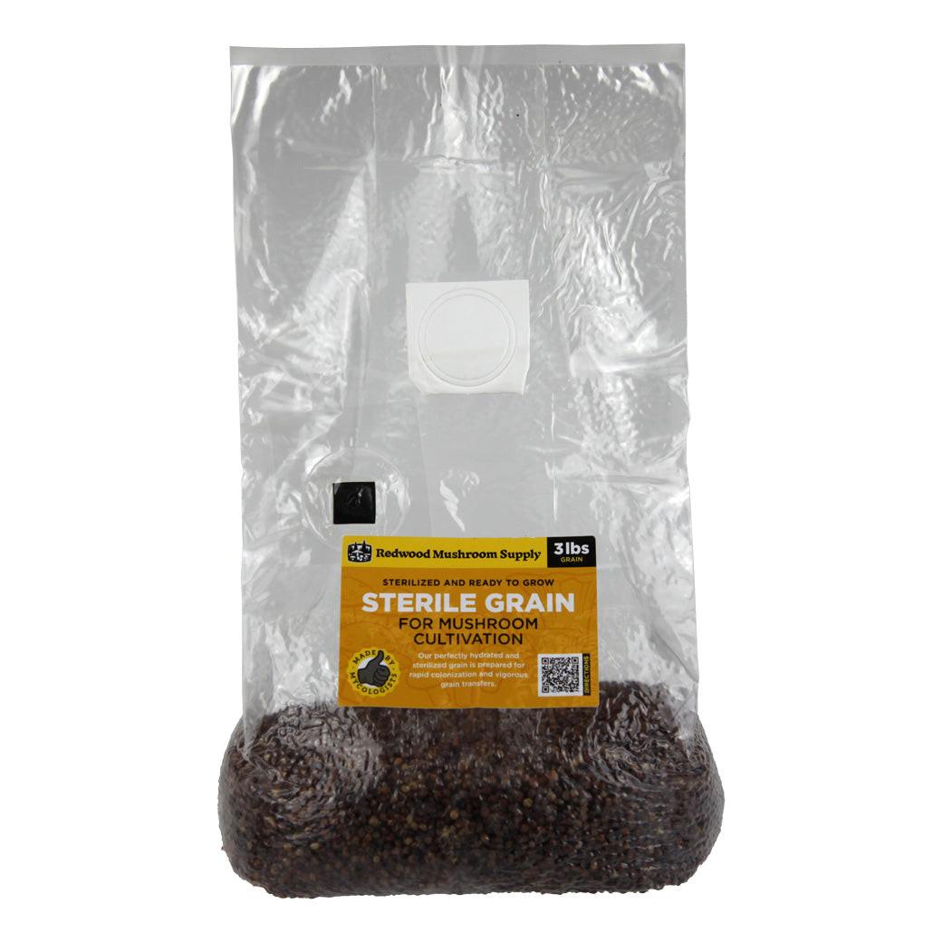 Redwood Mushroom Supply Sterilized Sorghum Grain Bag