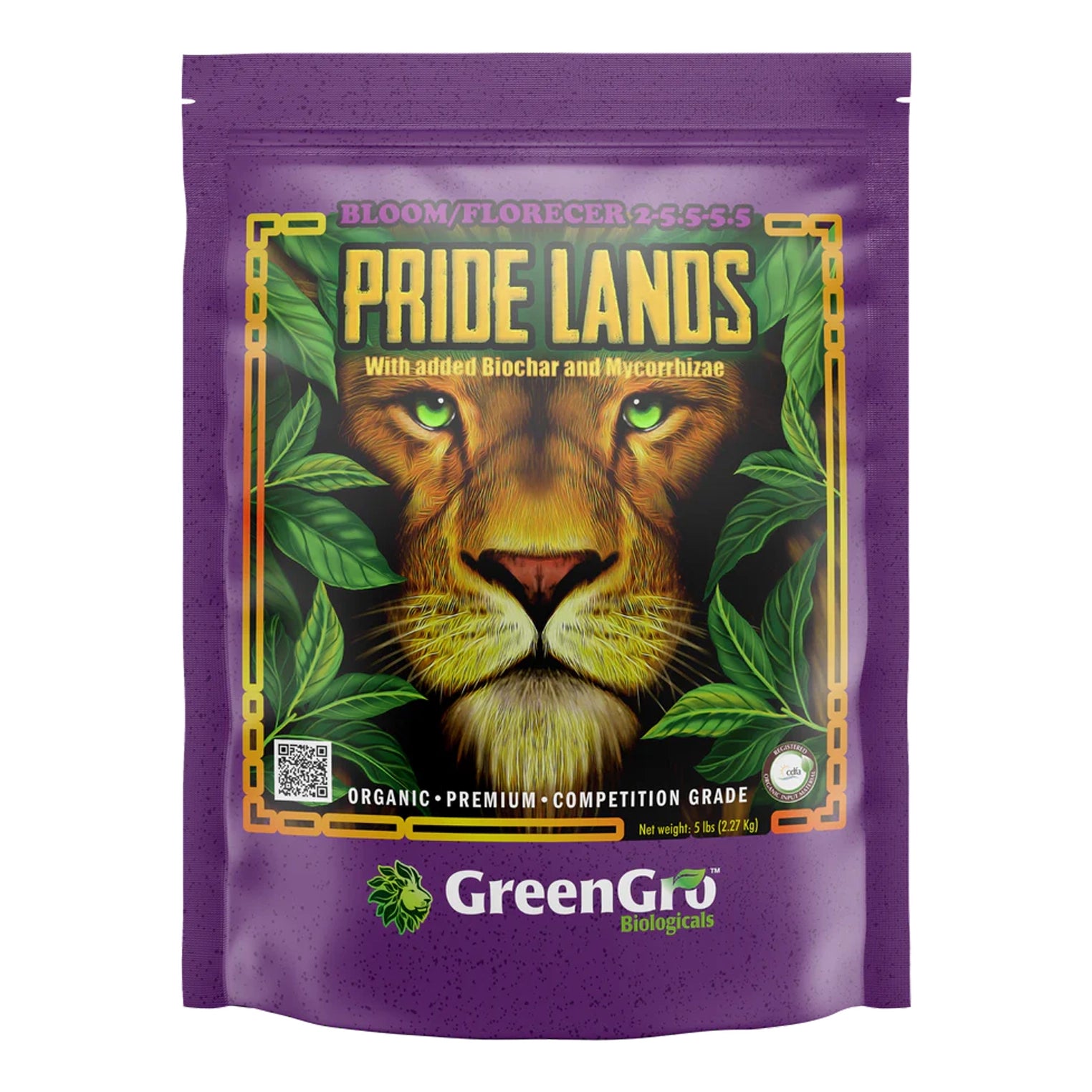 GreenGro Biologicals Pride Lands Bloom Fertilizer