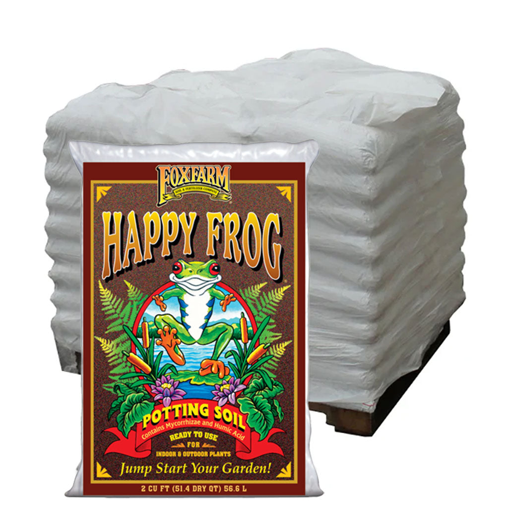 Fox Farm Happy Frog Potting Soil, 2 Cubic Feet - Pallet of 60 Bags (EAST COAST ONLY)