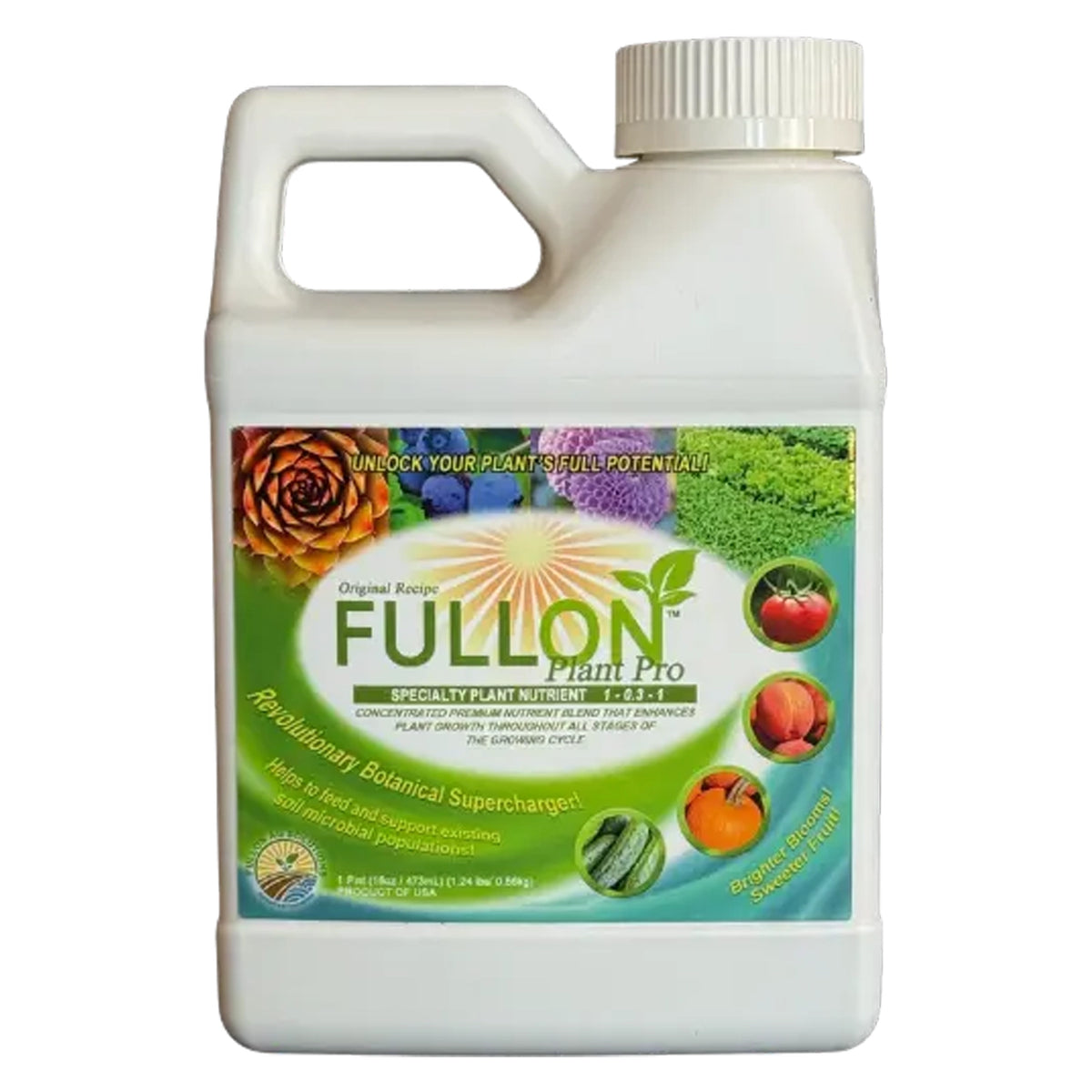 FullOn Plant Pro Specialty Plant Nutrient Concentrate.