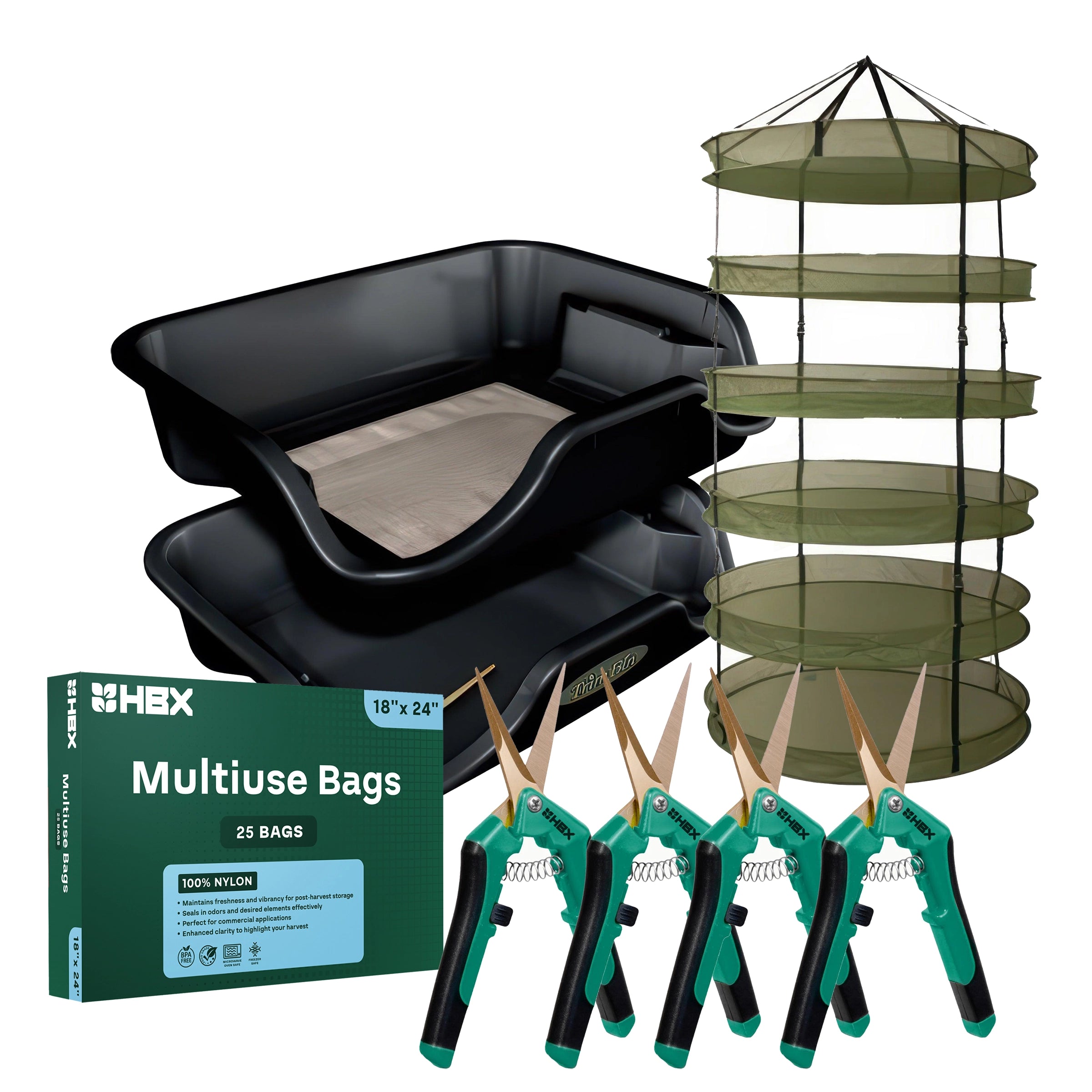 HBX Basic Hand Trimming Kit - For 2 People