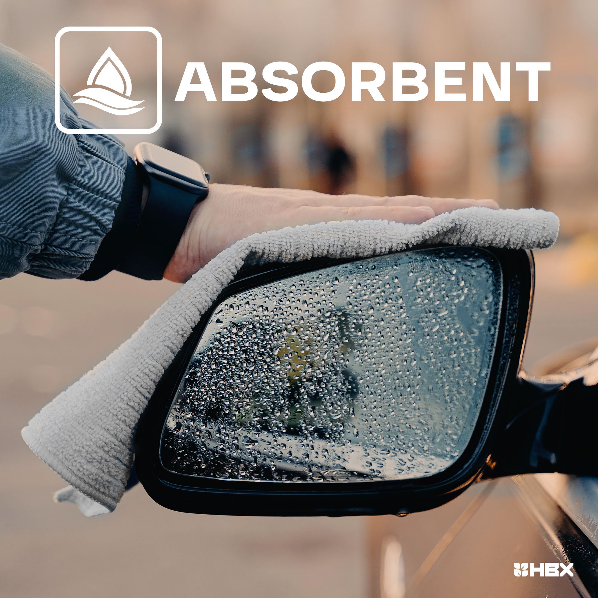 HBX Microfiber Towel, Pack of 24