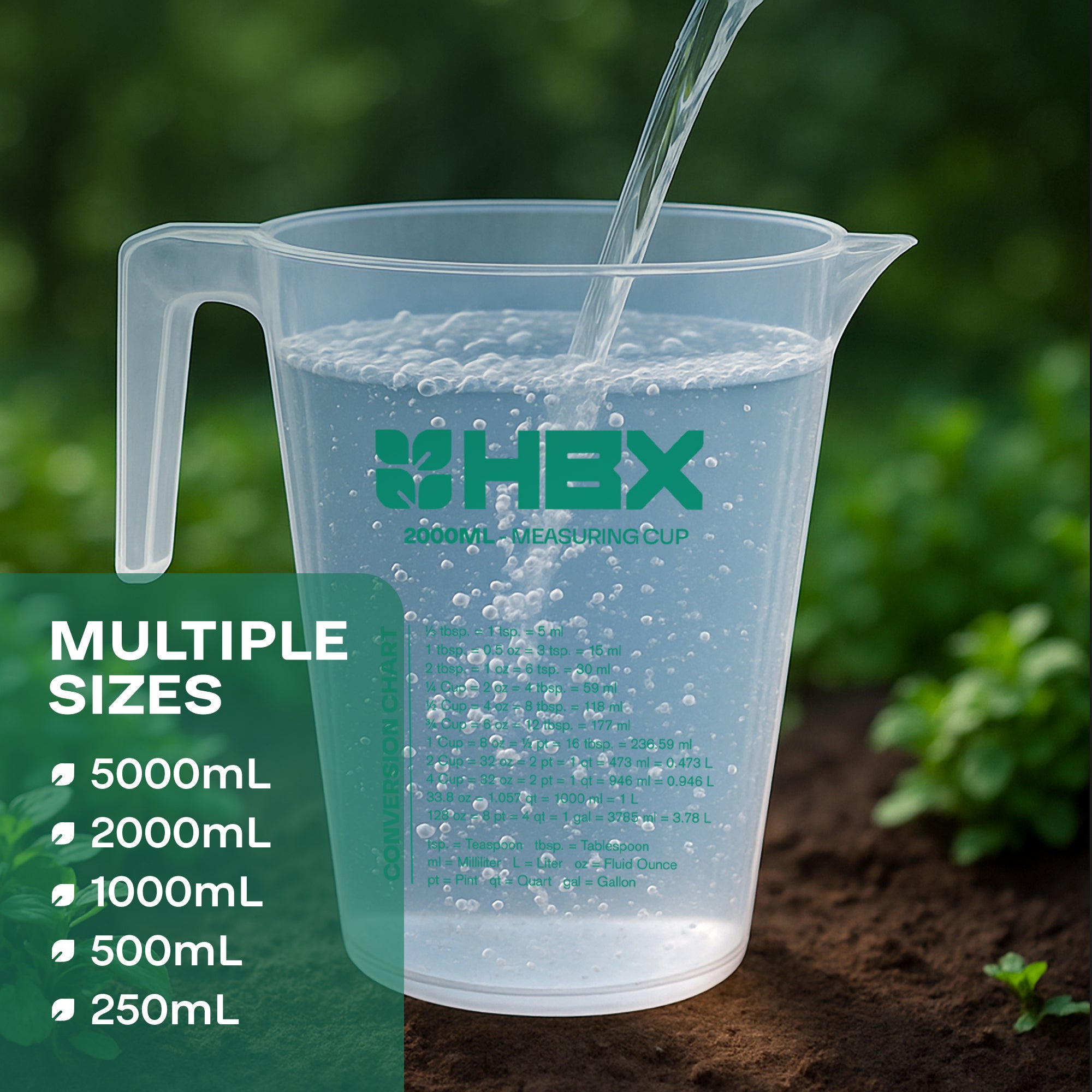 HBX Measuring Cup, 5000 mL