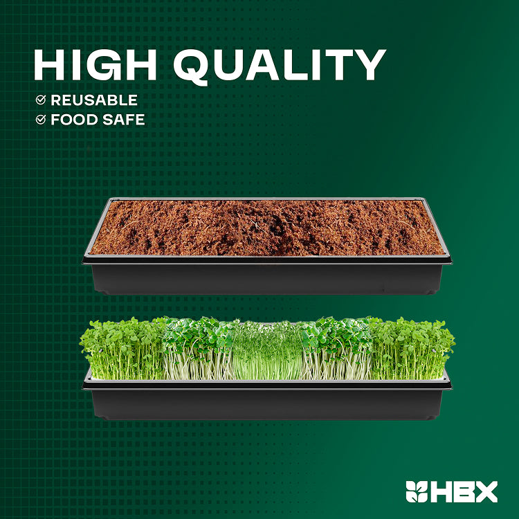 HBX Super Thick 10" x 20" Seedling Tray