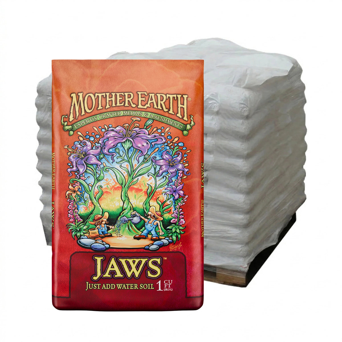 Mother Earth J.A.W.S. Soil, 1 cu. ft., Pallet of 60 Bags