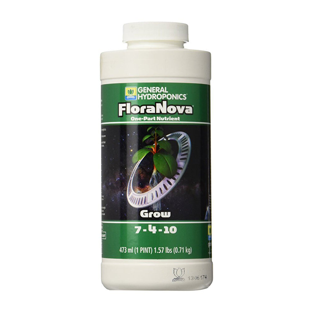 General Hydroponics FloraNova Grow, 1 Pint, Case of 12