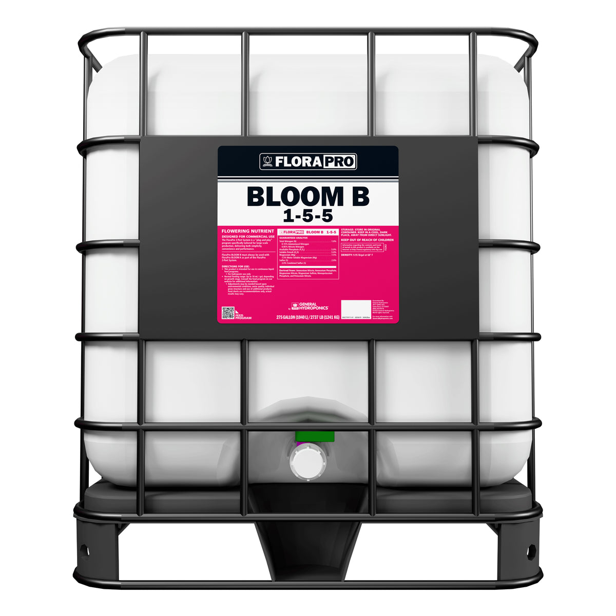 General Hydroponics FloraPro Liquid Bloom B.