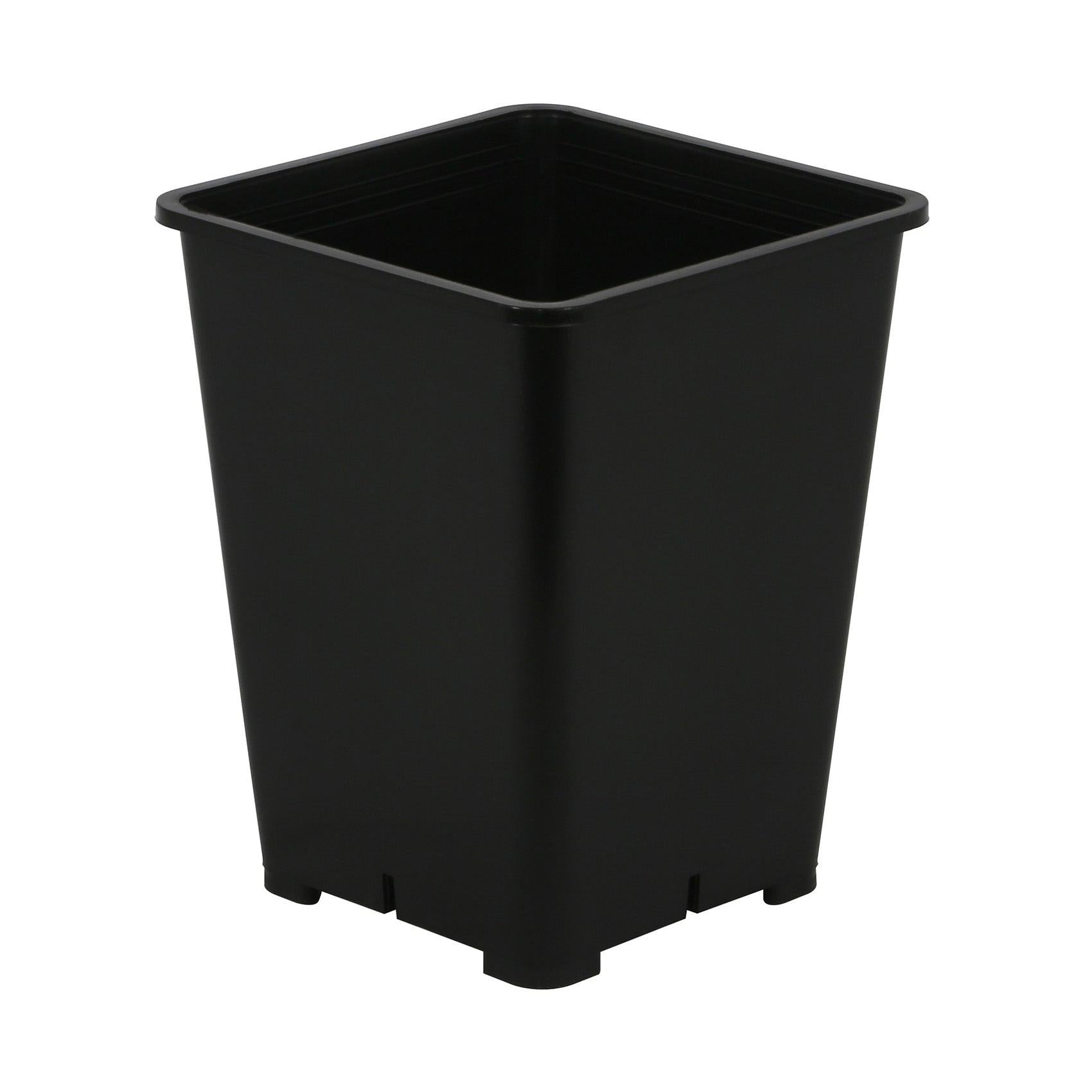 Gro Pro Premium Black Square Pot