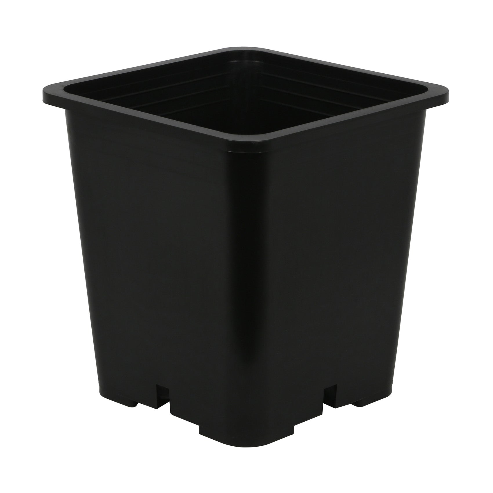 Gro Pro Premium Black Square Pot