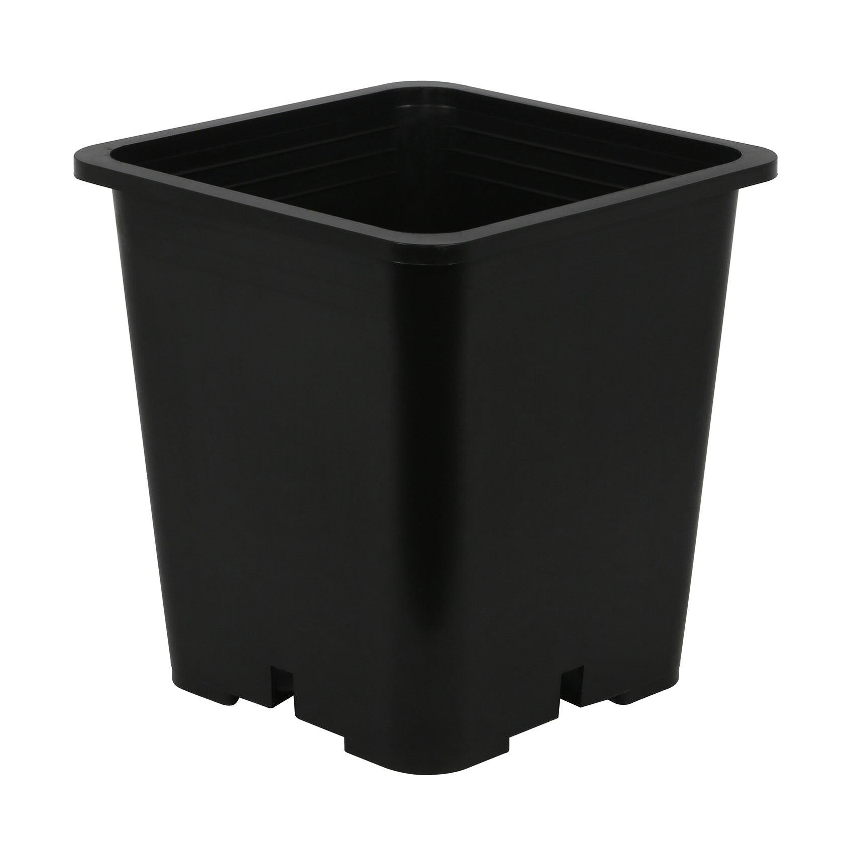 Gro Pro Premium Black Square Pot