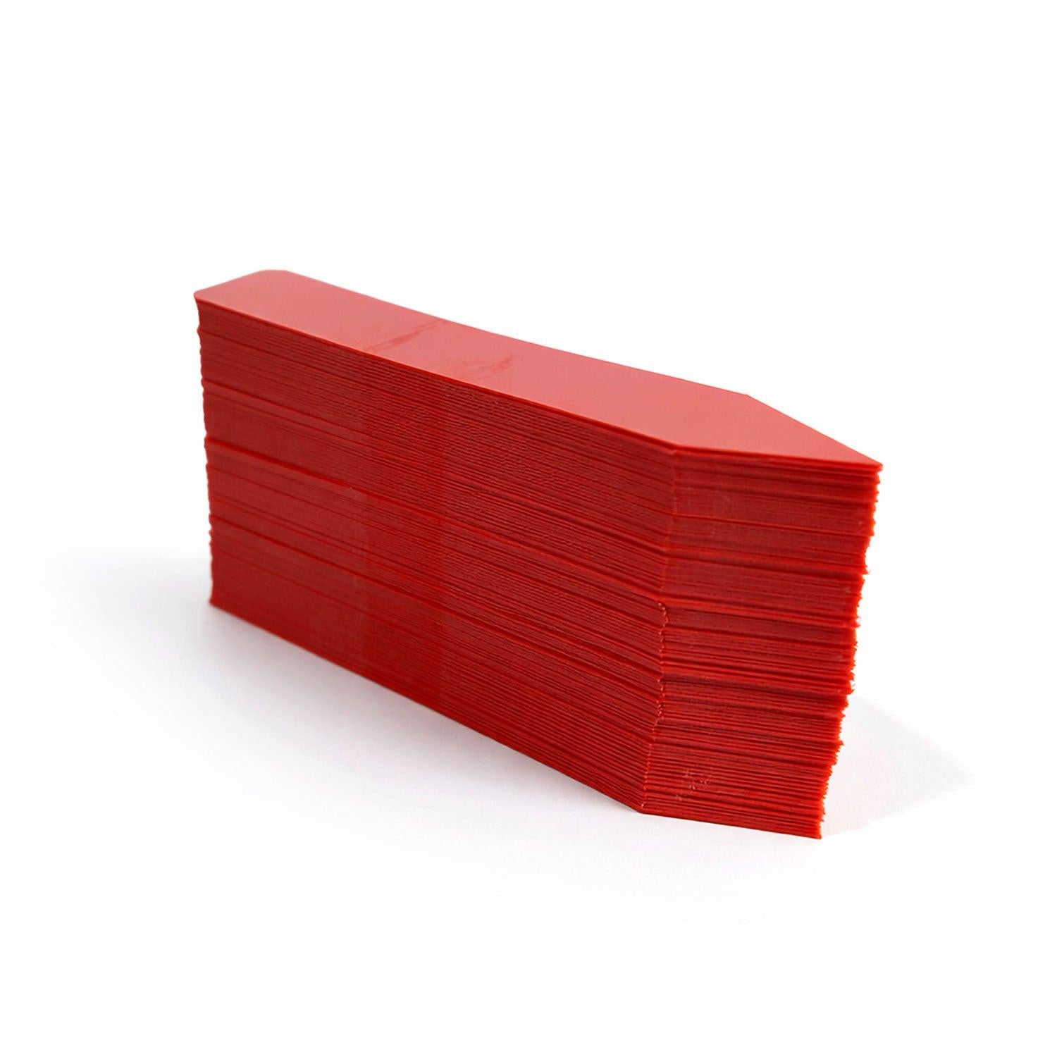 HBX Plant Labels, Red - Pack of 100.
